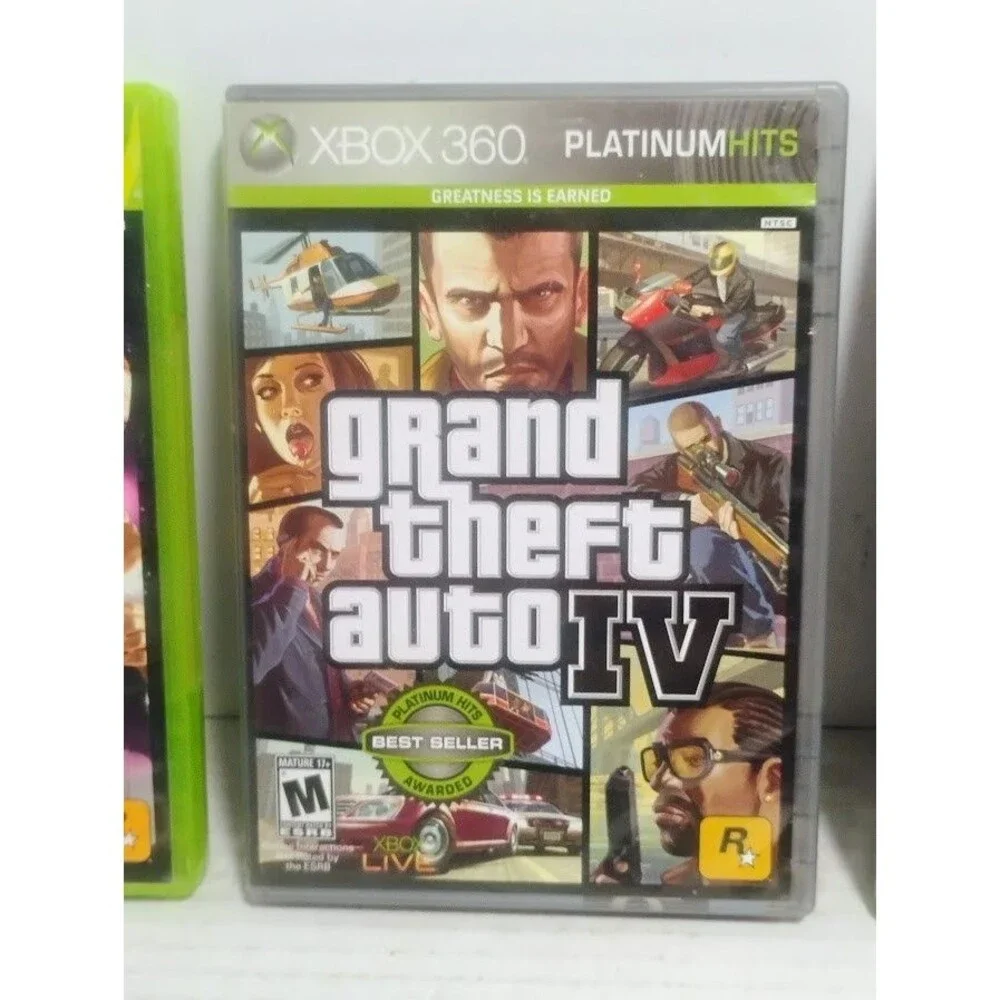 XBOX 360 GRAND THEFT AUTO GTA LOT GTA IV GTA V & LIBERTY CITY STORIES READ!!!!